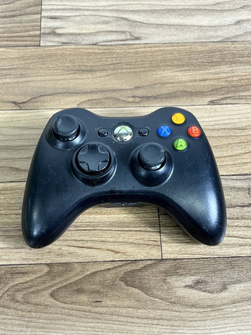 Microsoft Xbox 360 Wireless Controller, Black, Model 1403